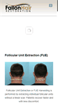 Mobile Screenshot of fallonhairrestoration.com
